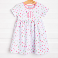 Everything's Coming Up Roses Dress, Pink