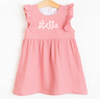 Stella Muslin Dress, Rose