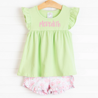 Calla Tunic Set, Peonies