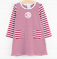 Claire Dress, Red