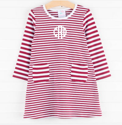 Claire Dress, Red