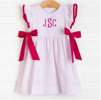 Pretty As a Bow Side Tie Dress, Pink