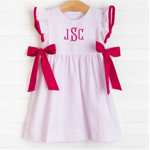 Pretty As a Bow Side Tie Dress, Pink