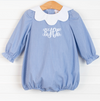 Hazel Bib Bubble, Blue