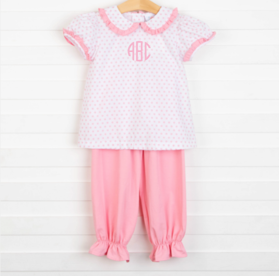 Janie Pant Set, Pink