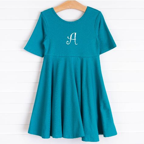Zeal For Teal Dress, Teal