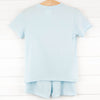 Briggs Bamboo Pajama Short Set, Blue