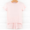 Selene Bamboo Pajama Short Set, Pink