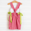 Watermelon Summer Romper, Red