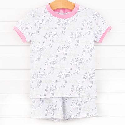 Going Golfing Soft Set, Pink