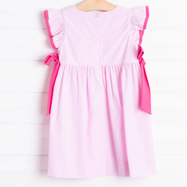 Pretty As a Bow Side Tie Dress, Pink
