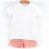 Evan Short Set, Orange Stripe