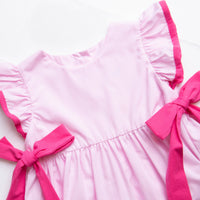 Pretty As a Bow Side Tie Dress, Pink