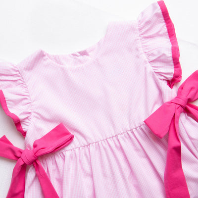 Pretty As a Bow Side Tie Dress, Pink