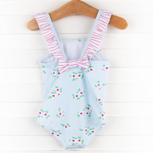 Petal Perfection One Piece, Blue