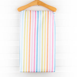 Sorbet Striped Beach Towel, Pink