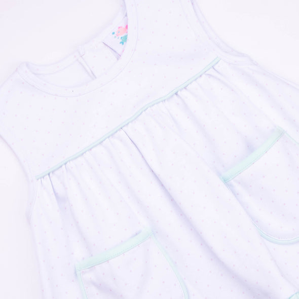 Cassidy Pima Dress, Mint