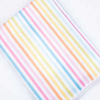 Sorbet Striped Beach Towel, Pink