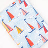 Sea Breeze and Sails Beach Towel, Blue