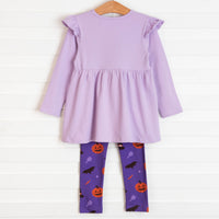 Toil & Trouble Legging Set, Lavender