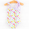 Poolside Popsicles One Piece, Blue