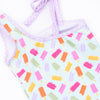 Poolside Popsicles One Piece, Blue