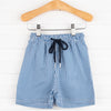 Nautical Navy Stripes Swim Trunks, Navy