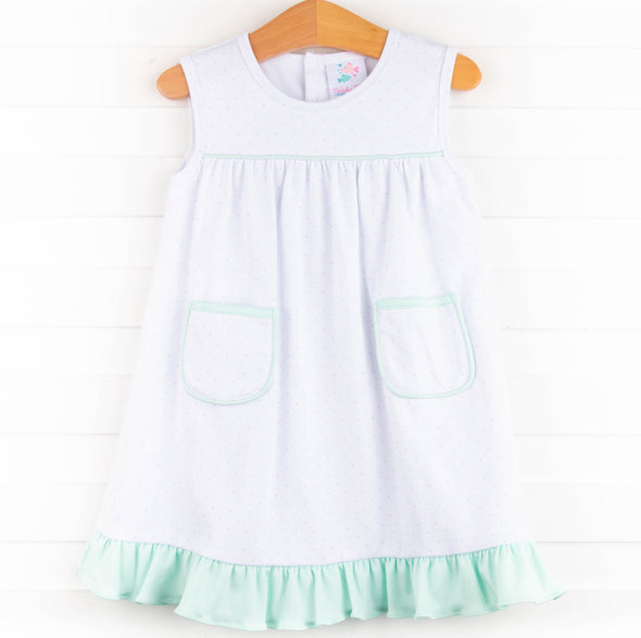 Cassidy Pima Dress, Mint