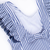 Nautical Navy Stripes One Piece, Navy