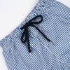 Nautical Navy Stripes Swim Trunks, Navy