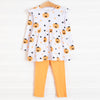 Too Sweet to Spook Legging Set, Orange