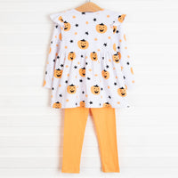 Too Sweet to Spook Legging Set, Orange