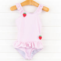 Strawberry Sweetness One Piece, Pink