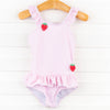 Strawberry Sweetness One Piece, Pink