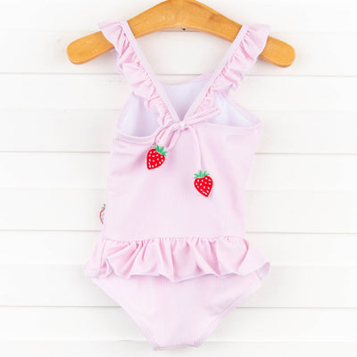 Strawberry Sweetness One Piece, Pink