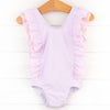 Rose Stripe One Piece, PInk