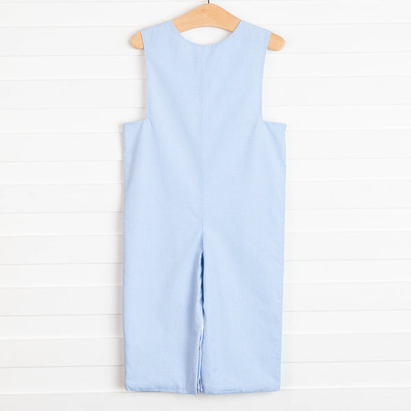 Soaring Smocked Jon Jon, Blue