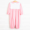 Zoo Express Embroidered Romper, Pink