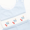 Soaring Smocked Jon Jon, Blue
