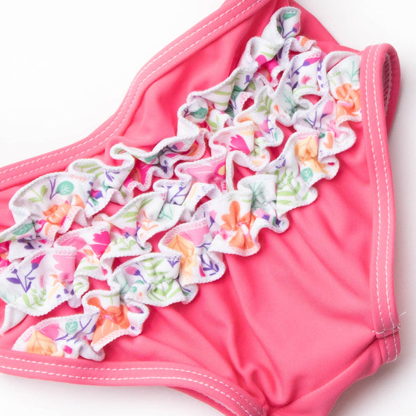 Fuchsia Flowers Bikini, Pink