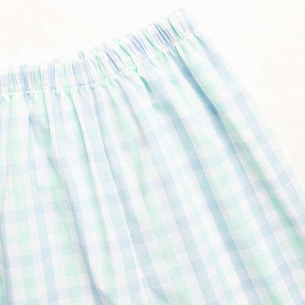 Little Helper Smocked Pant Set, Blue