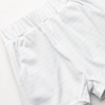 Coleman Pima Short Set, White