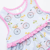 Let's Go Riding Dress, Blue