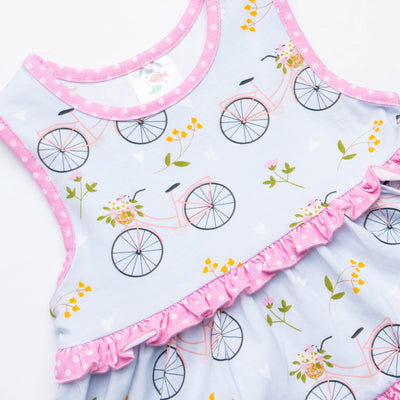 Let's Go Riding Dress, Blue