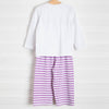 It's All in Jest Applique Pant Set, Purple