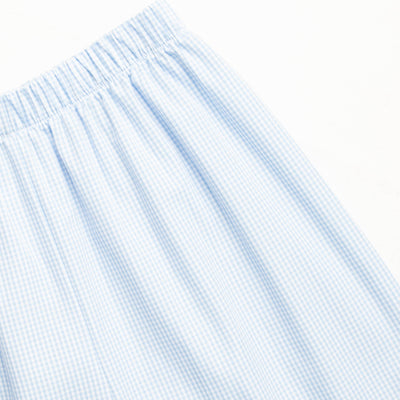 Pick of the Patch Smocked Pant Set, Blue