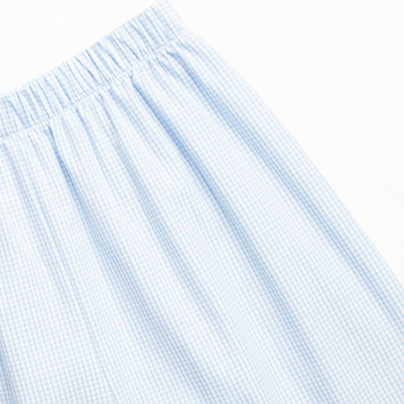 Pick of the Patch Smocked Pant Set, Blue