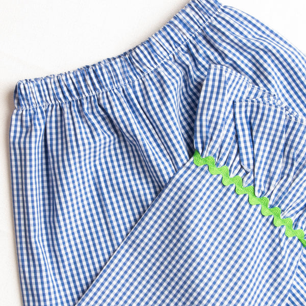 Mallard Smocked Ruffle Pant Set