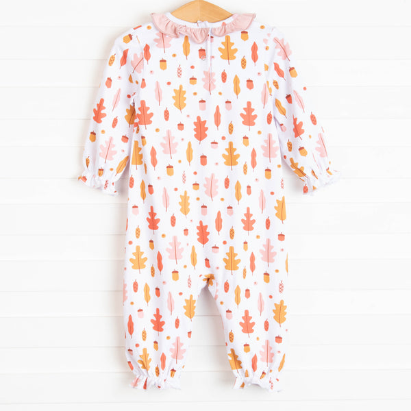 Fallen for You Ruffle Romper, Pink