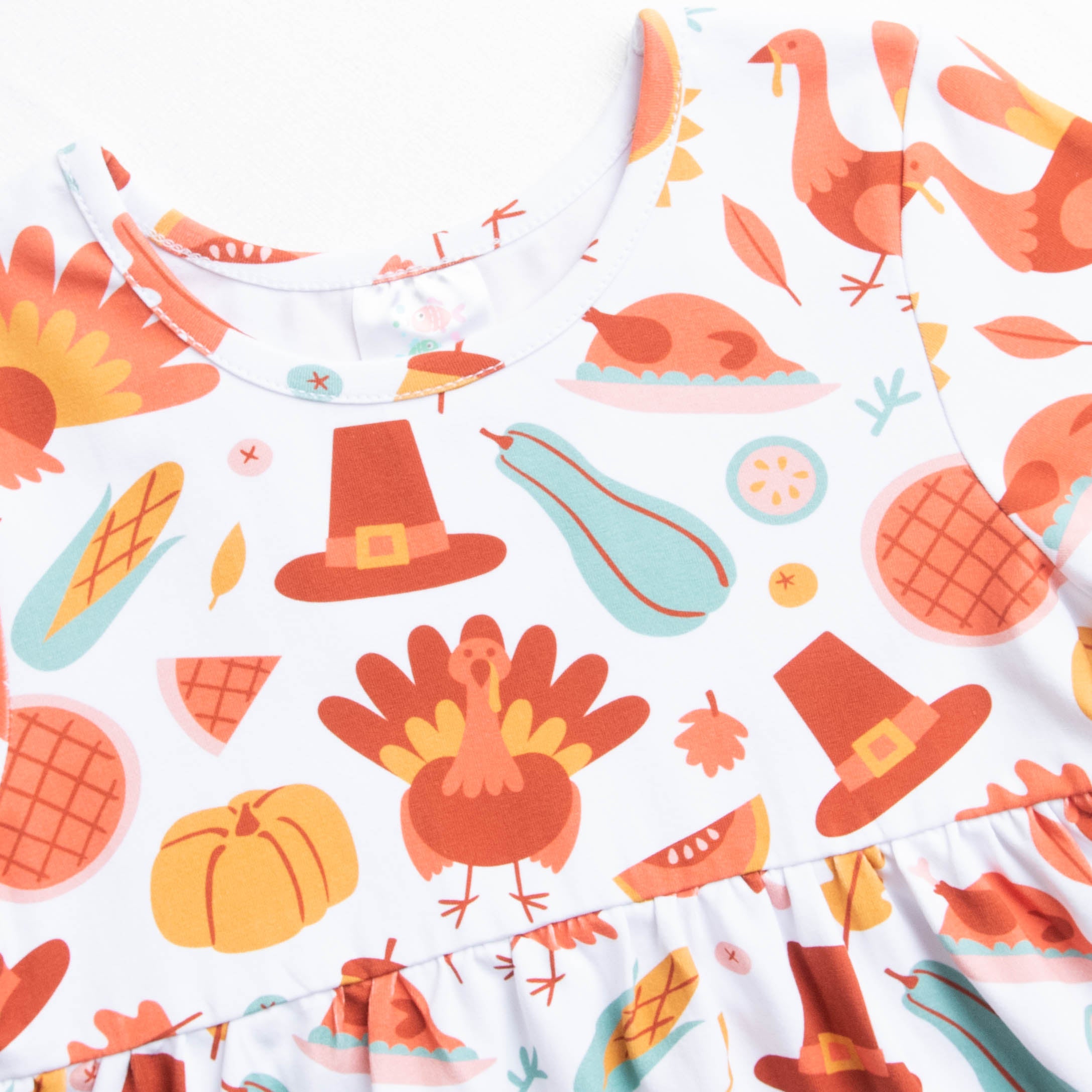 orange thanksgiving dress Thanksgiving Dress Ideas